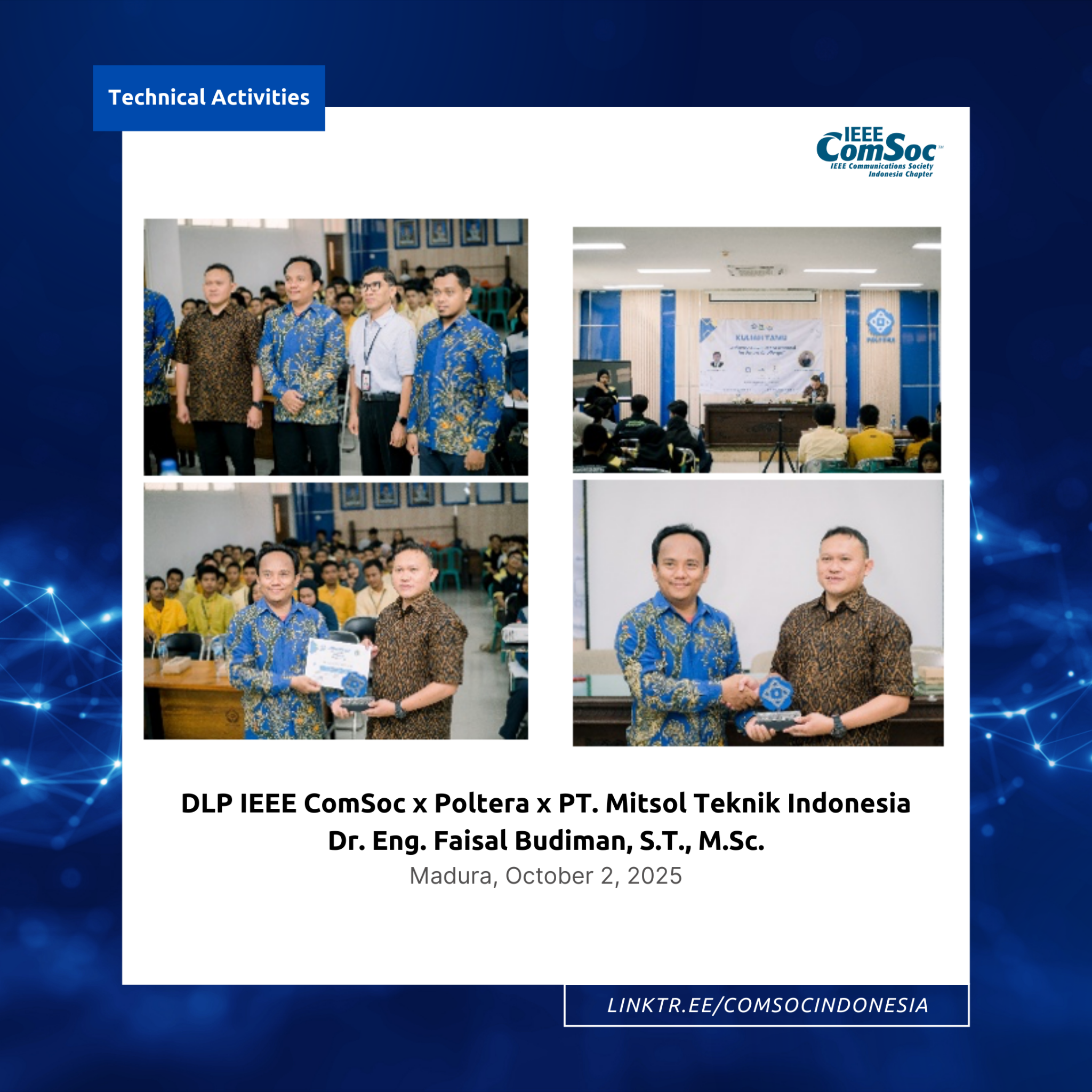 DLP IEEE ComSoc x Poltera x PT. Mitsol Teknik Indonesia – IEEE ComSoc ...